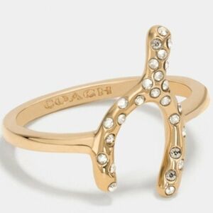 COACH WISHBONE RING